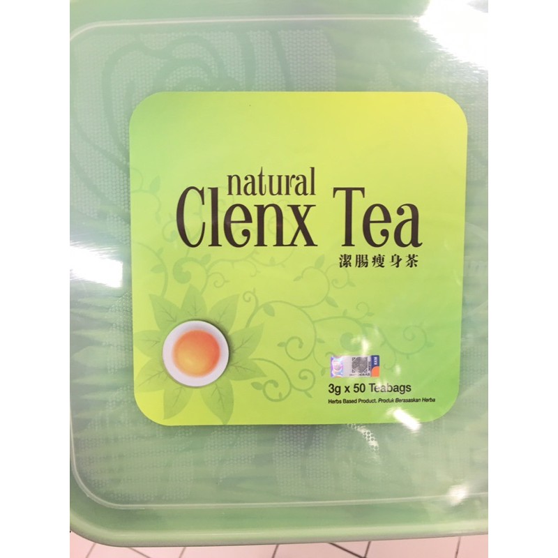 Nh Detoxlim Natural Clenx Tea 50 Teabag Teh Untuk Kurus Slimming Tea Packed In Container Worth Rm12 90 Shopee Malaysia