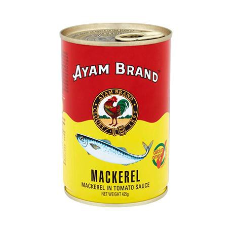 Sardin Ayam Brand Mackerel In Tomato Sauce 425g Shopee Malaysia