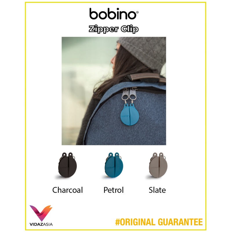 Ori] Bobino Zipper Clip 2 pack- Multi Colour | Shopee Malaysia