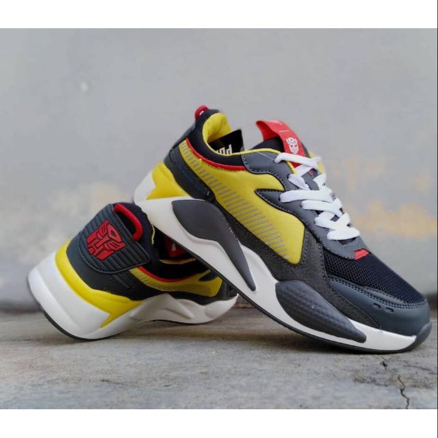 puma rsx yellow grey