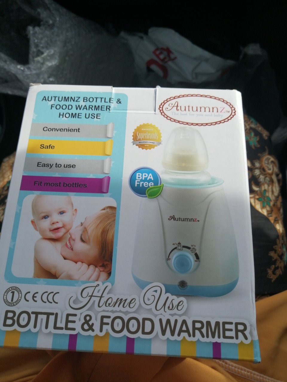 Autumnz Home Bottle Warmer Blue