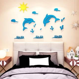 Lovely Animal Tree Kindergarten Decoration Removable Wallsticker 