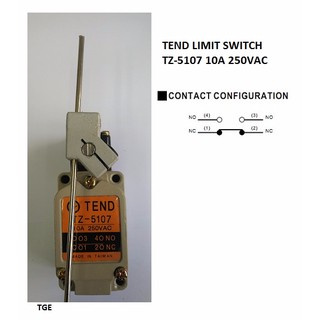 Limit Switch 90° TZ-5107-2 Tend