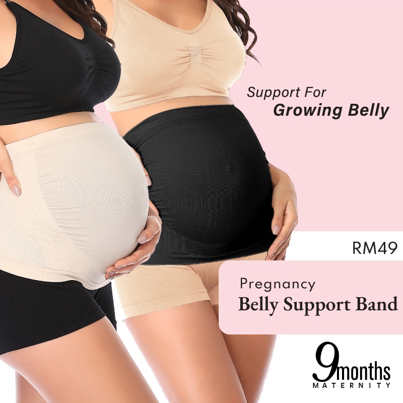 9months Maternity Pregnancy Belly Support Band I Maternity Support Belt I Pregnancy Bump Band