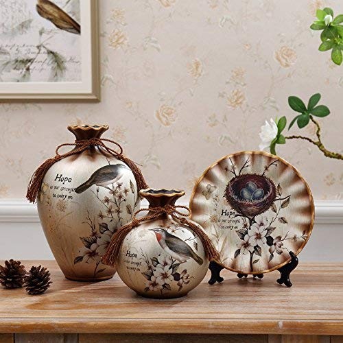 China Vase Ceramic Vase Sets Of 3 Pieces Chinese Porcelain Vase