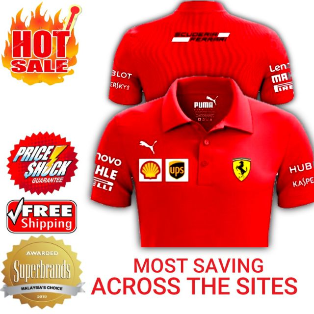 Must Buy Scuderia Ferrari Men S Puma F1 Racing Team Short Sleeve