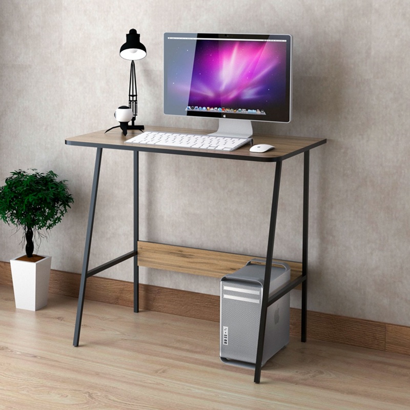 ROAM Study Table Kayu Pruinter Meja Komputer Belajar Besi Mini Office Desk Work Station office Compact size Writing Desk