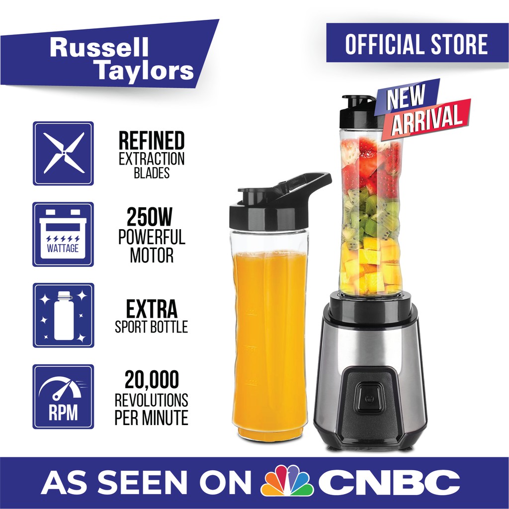 Russell Taylors Compact Personal Blender (600ML) B1 Shopee Malaysia