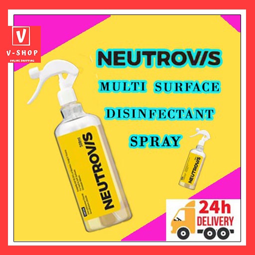 Neutrovis Multi Surface Disinfectant and Sanitizer Spray 500ml Shopee Malaysia