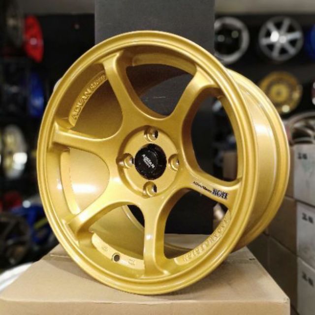 Sport Rim Advan Racing Rgii Japan Design Shopee Malaysia
