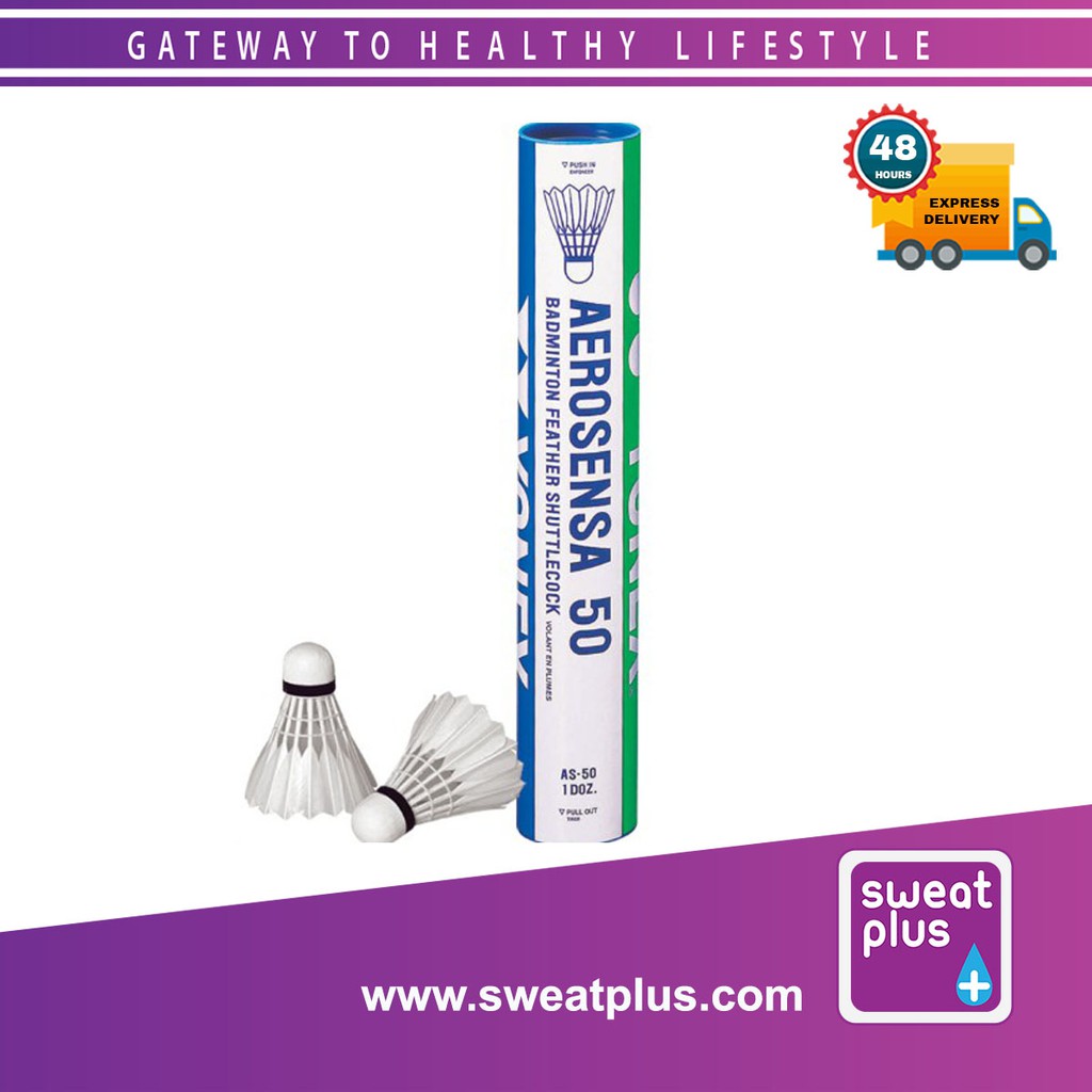 Yonex Aerosensa 50 Shuttlecock Shopee Malaysia