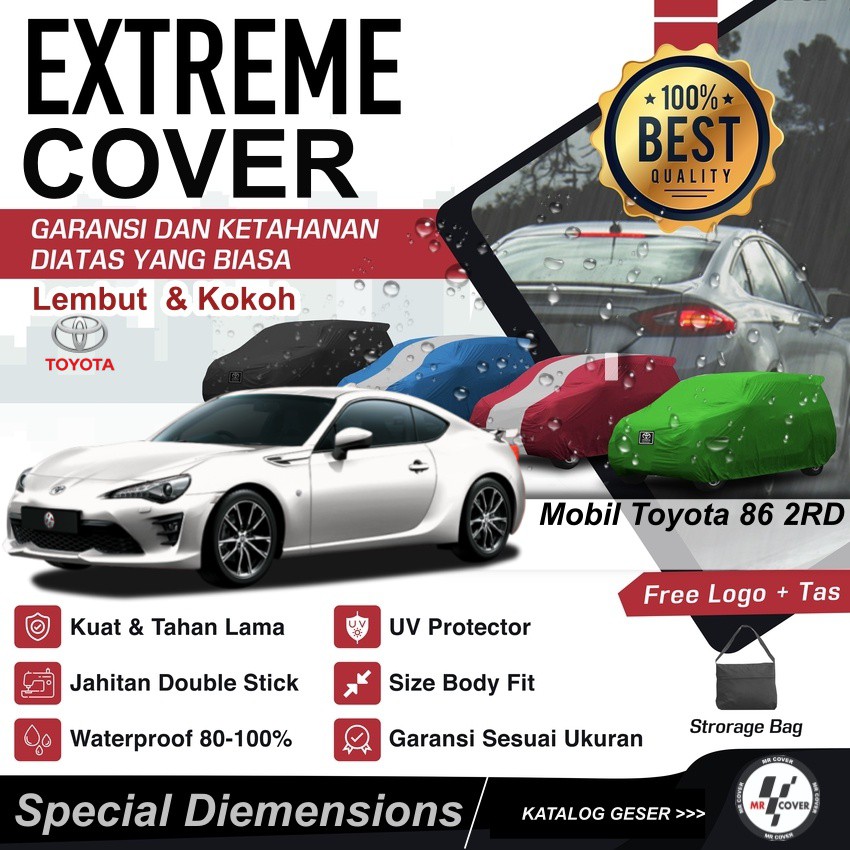 toyota 86 car cover