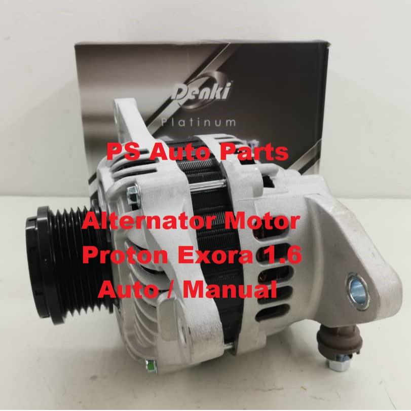 Proton Exora 1.6 Auto / Manual Alternator Motor New Clutch Pulley 12V