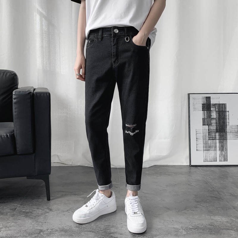 mens capri skinny jeans