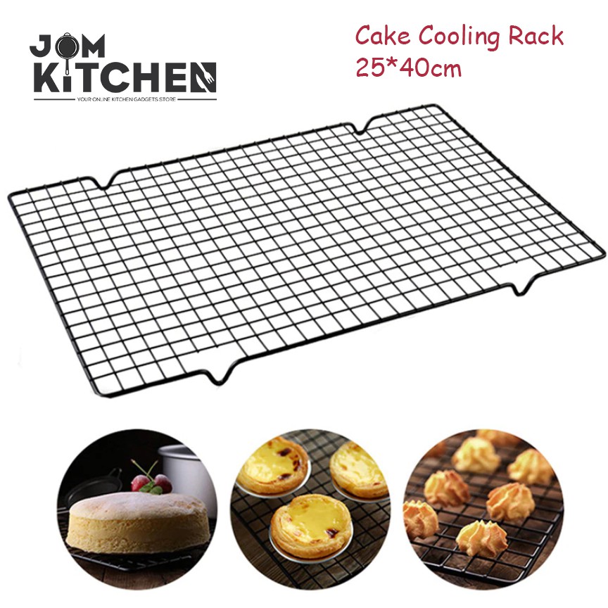 Jom Kitchen Cooling Rack Big Size Non Stick Cooling Tray Cake Food Rack