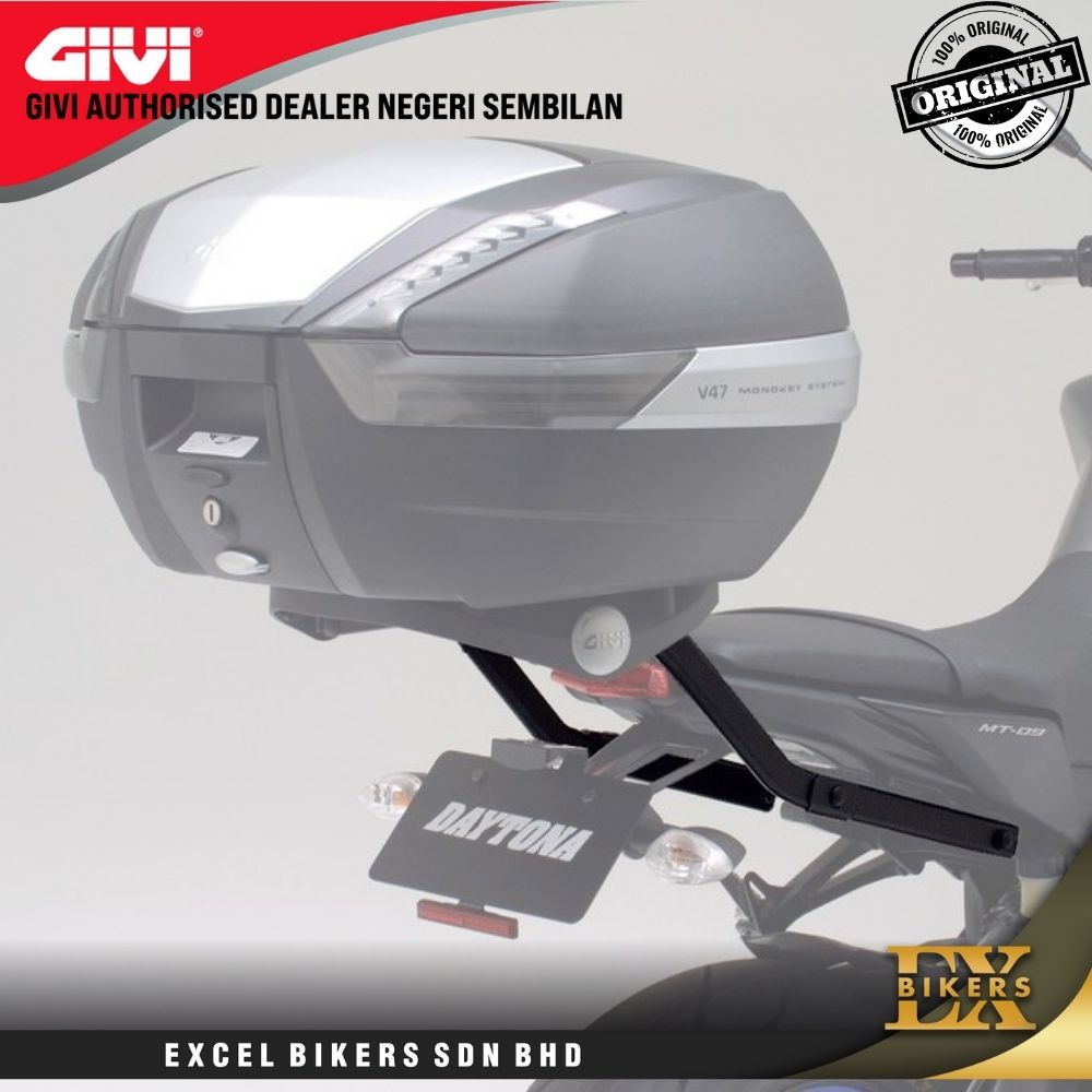 GIVI 2115FZ TOP BOX RACK FOR YAMAHA MT-09 (2013 - 2016)/GIVI RACK/ RACK ...