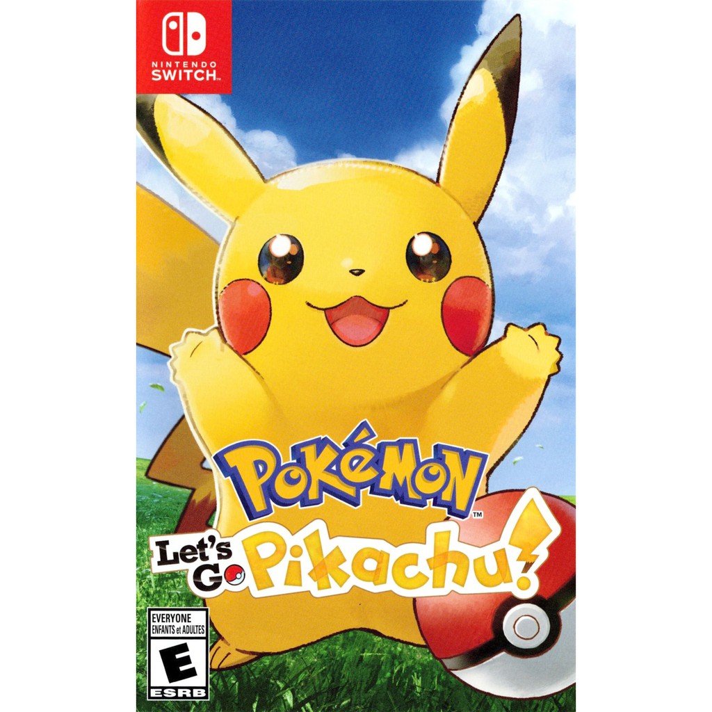 NINTENDO SWITCH POKEMON LET'S GO PIKACHU AKA NINTENDO SWITCH POKEMON ...