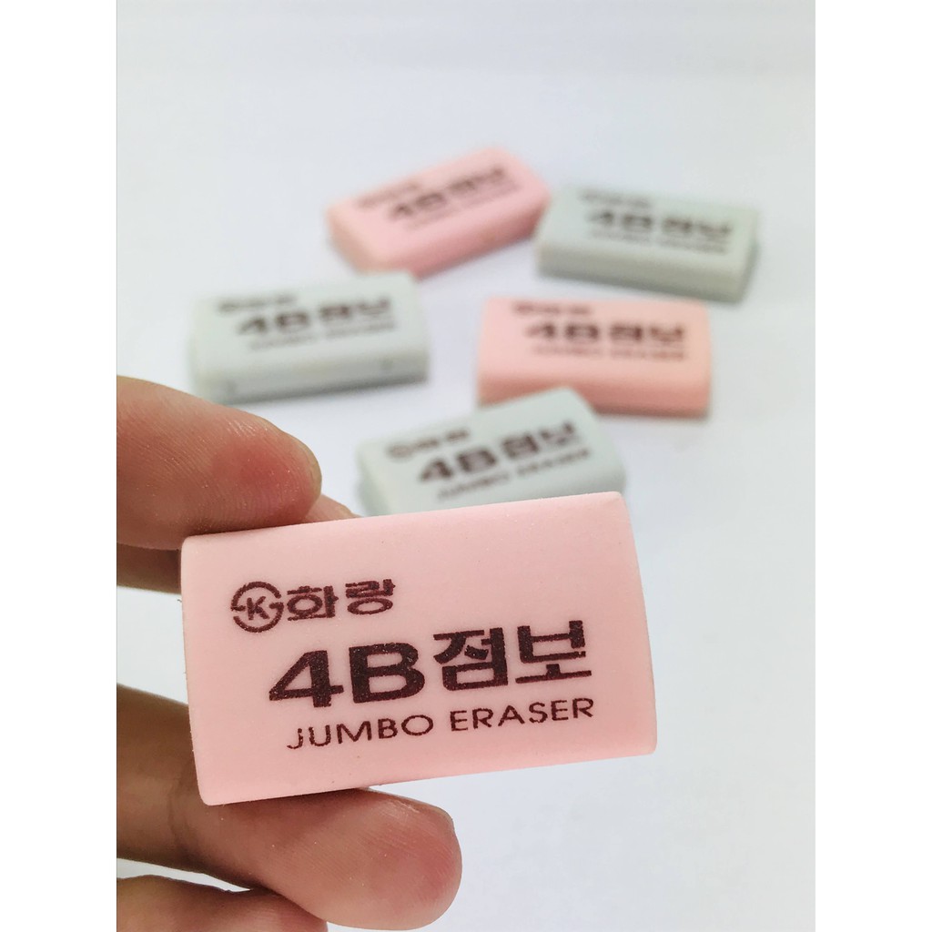 4B Jumbo PVC Eraser Made in Korea Shopee Malaysia