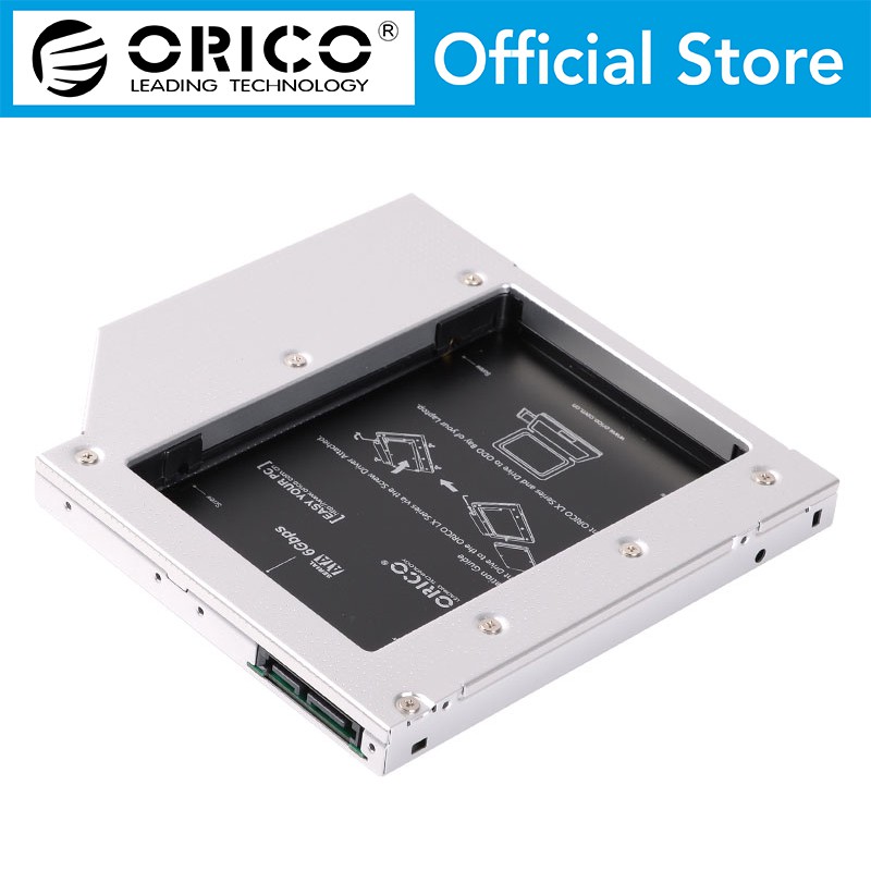 ORICO L95SS Laptop Caddy Hard Drive Mount for Optical Drive Bay (9.5mm