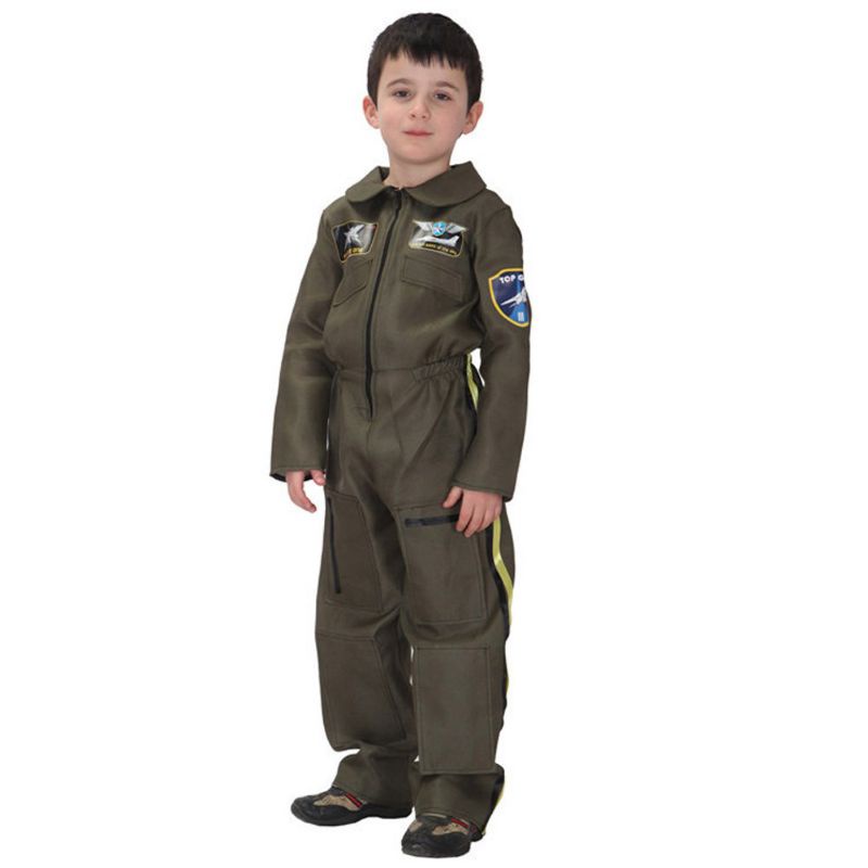 Kids Air Force Costume Kids Air Force Uniform | Shopee Malaysia