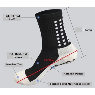 Anti Slip Grip Thick Towel Sports Sport Ankle Stoking Stocking Stokin ...