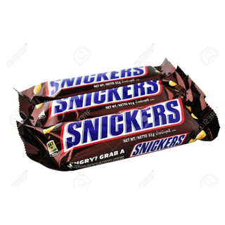 24 Pcs Large Snickers Peanut Nougat Chocolate Bar 51g HALAL (LOCAL ...