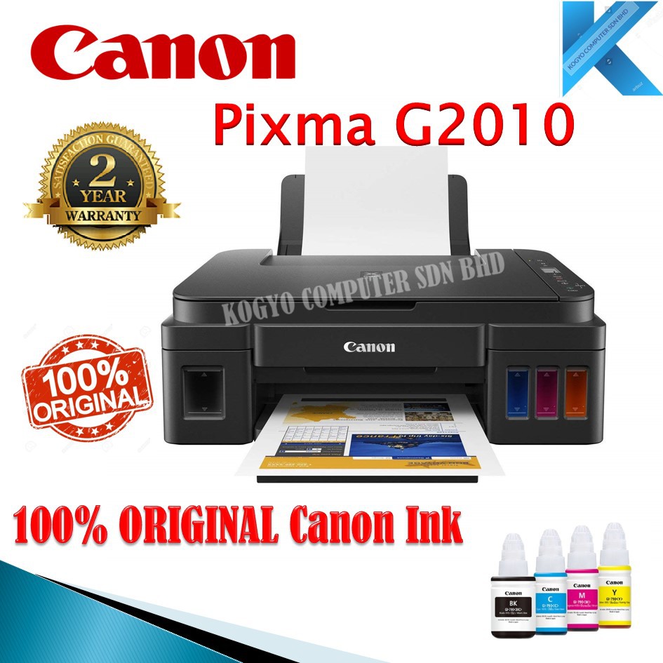 Canon G2010 / G2020 All In One Printer ( Print / Scan / Copy ) | Shopee