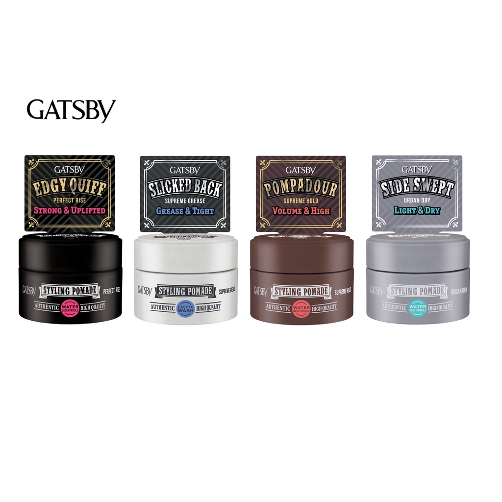 Gatsby Styling Pomade (5 options) | Shopee Malaysia