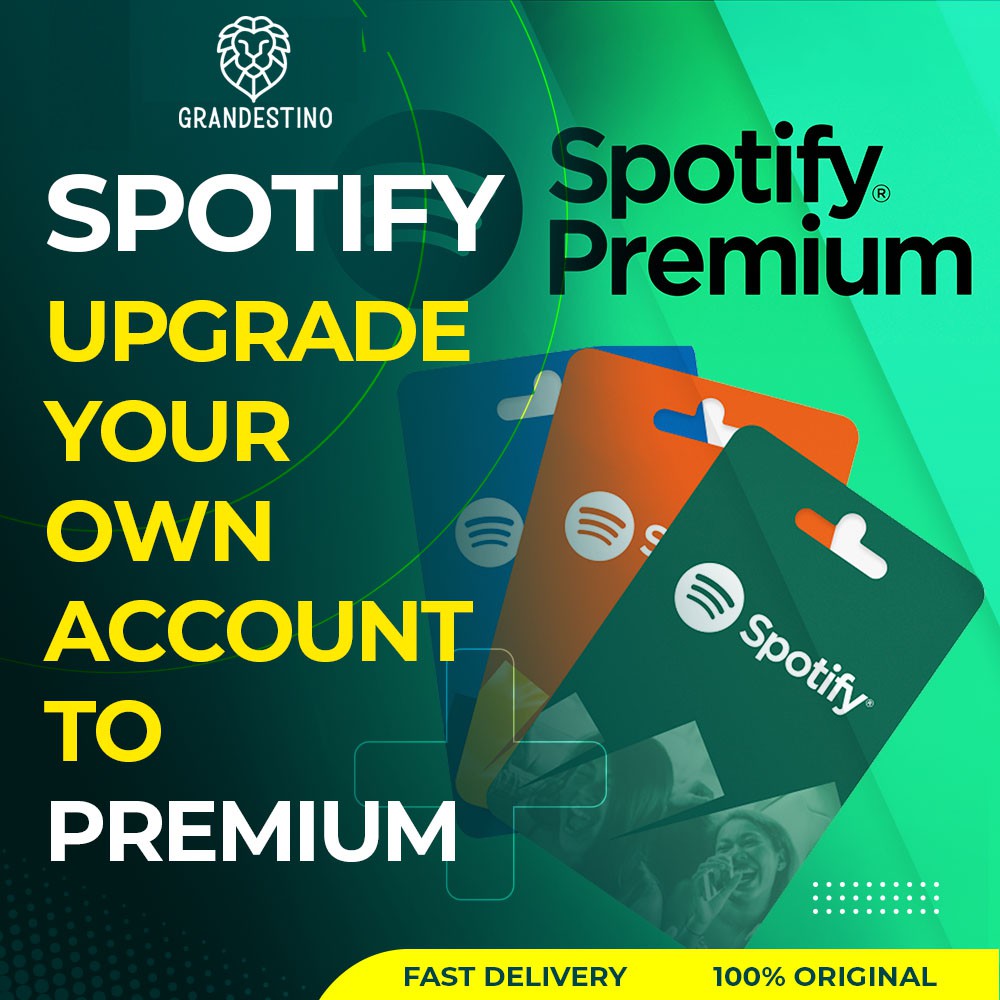 Spotify Premium Gift Card Upgrade Your Own Account 🚀
