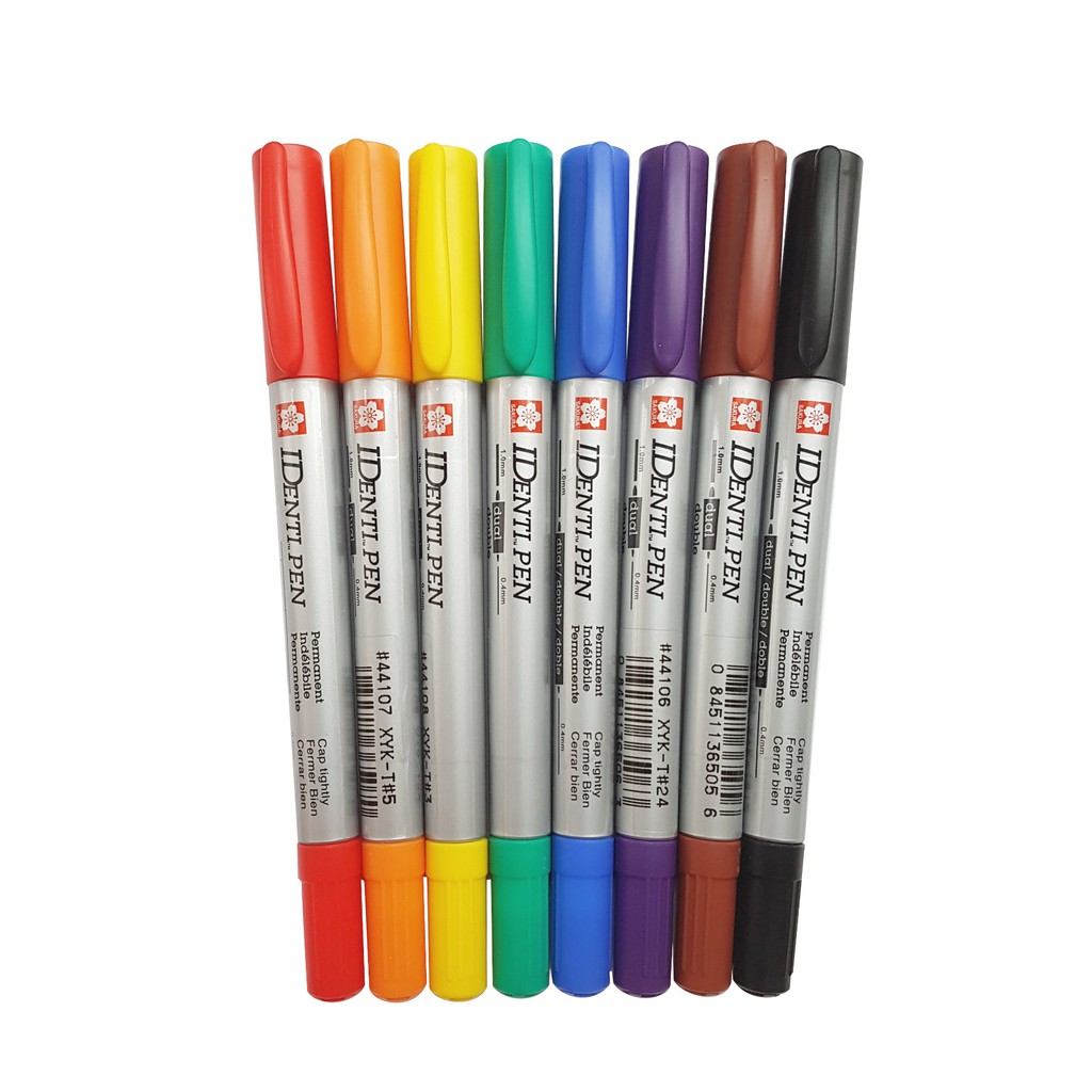Sakura Identi Pen Dual Point Twin Tip Permanent Marker Shopee Malaysia