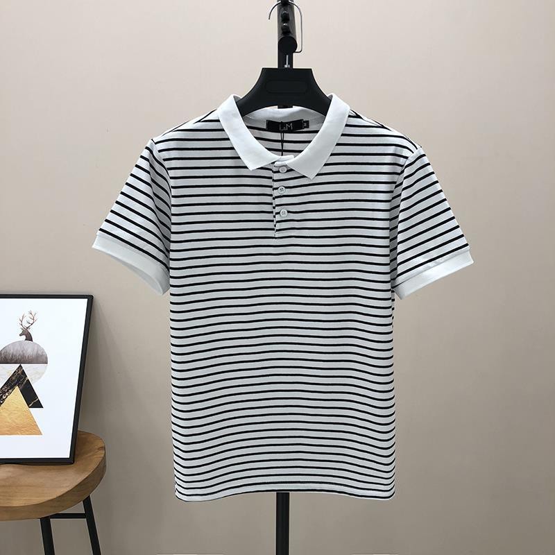 handsome striped polo shirt 