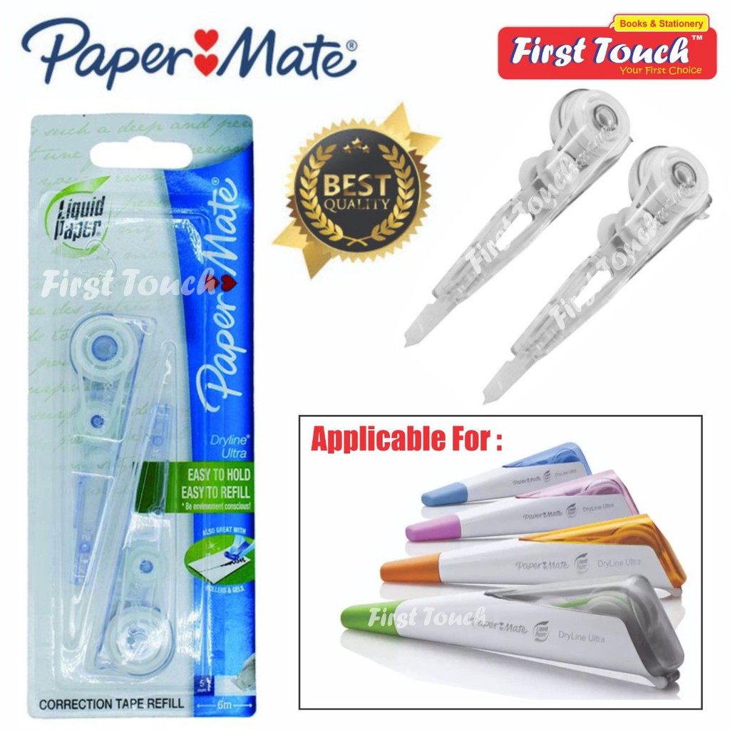 REFILL Papermate Dryline Ultra Correction Tape Refill ...