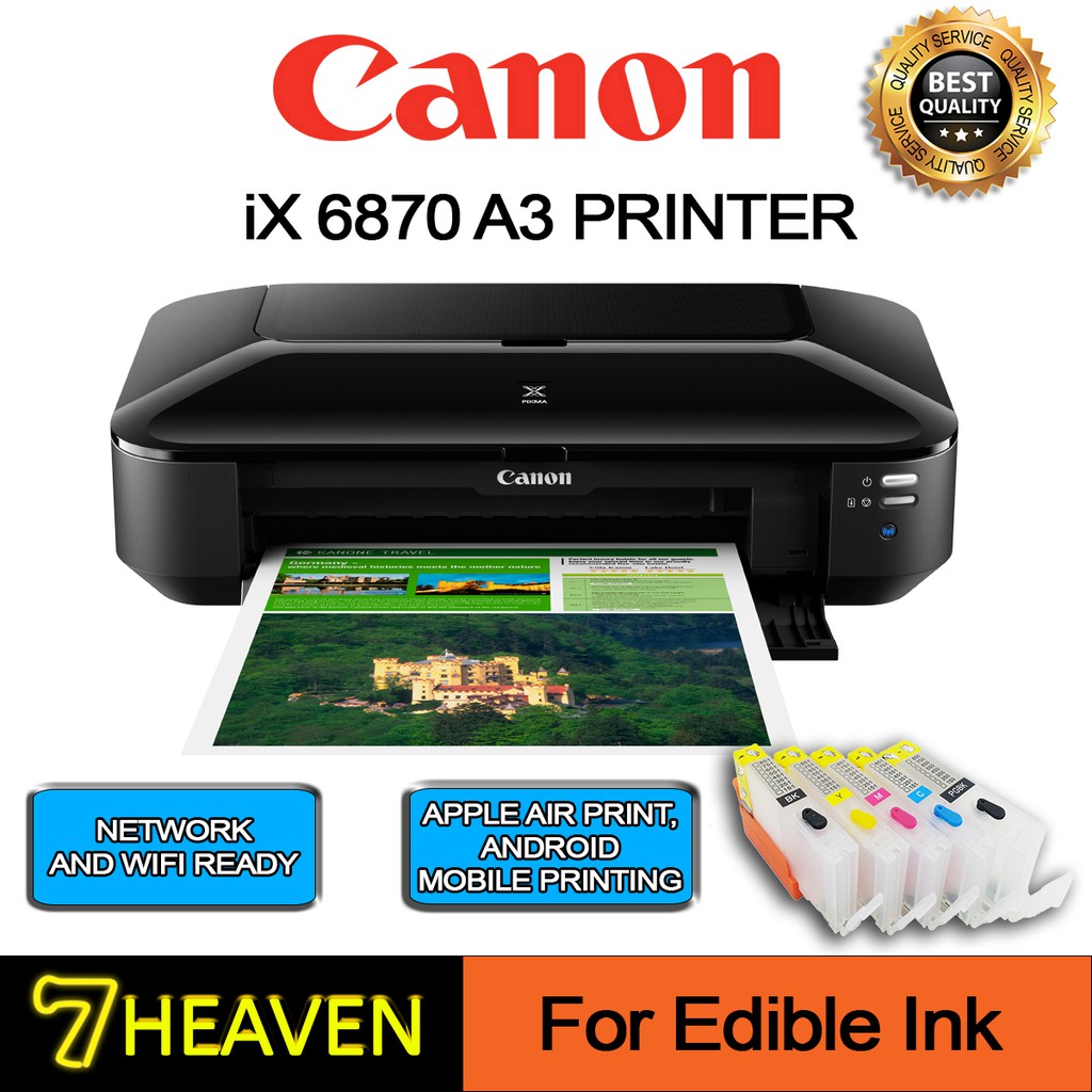 Canon Driver Ix6870 / Canon Pixma Ix 6870 Inkjet Printer ...