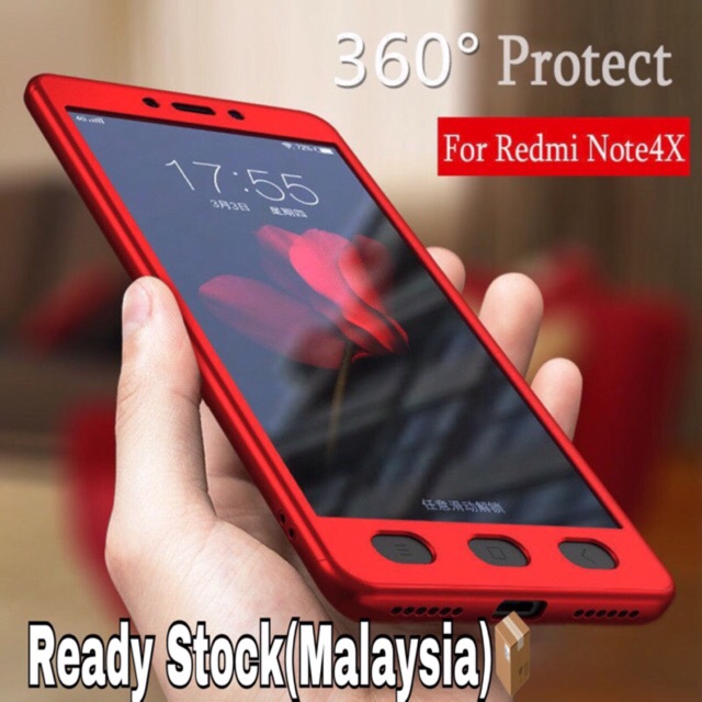 Ready Stock Xiaomi Redmi Note 4x Mi Max 2 Snapdragon 360 Full Protection Case Shopee Malaysia