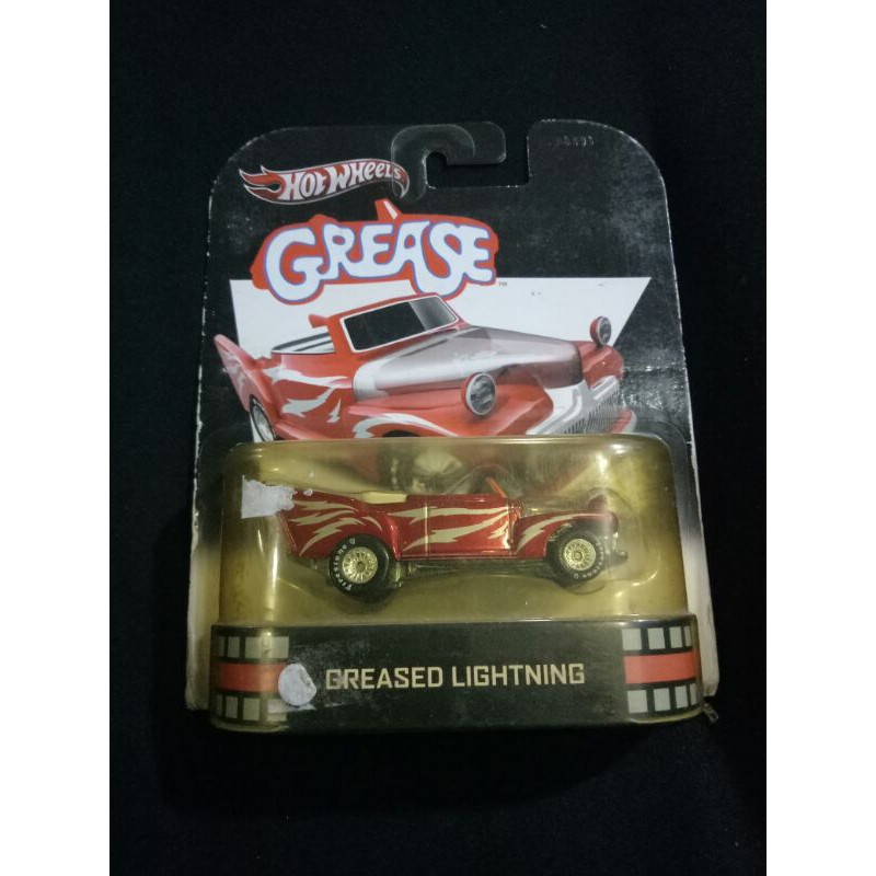 Hot Wheels GREASE GREASED LIGHTNING ( RED ) | Shopee Malaysia