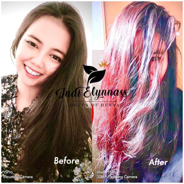 Inai Rambut Instant Siap