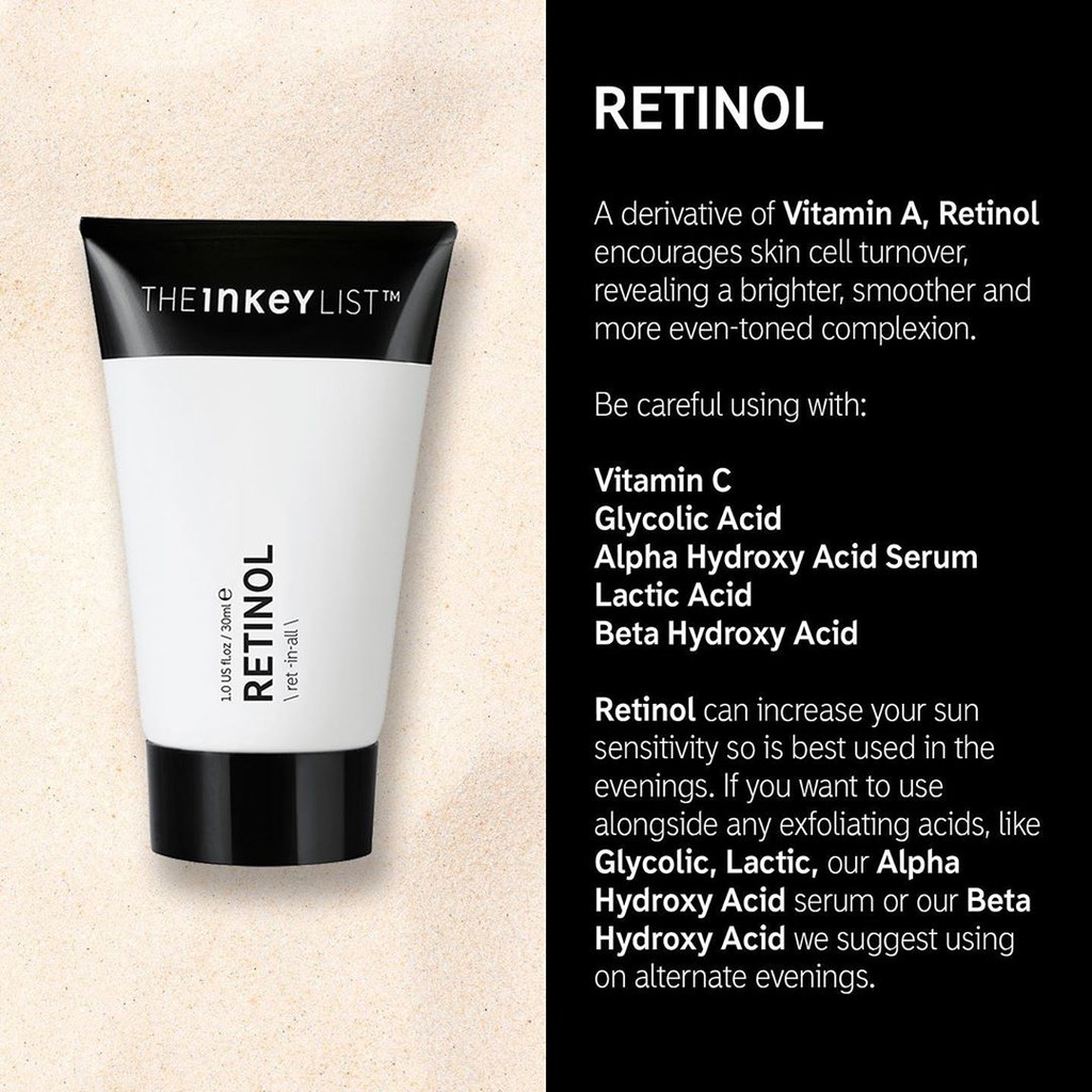 the inkey list retinol serum 30ml