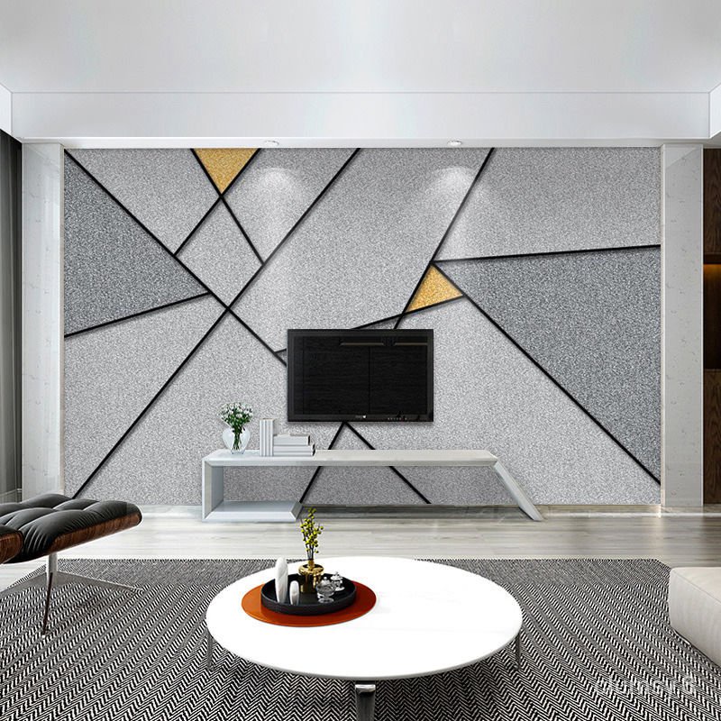Wall covering Wall decoration Nordic TV Background Wallpaper Video Wall  Living Room Wall Painting Decorative Mural Mo | Shopee Malaysia