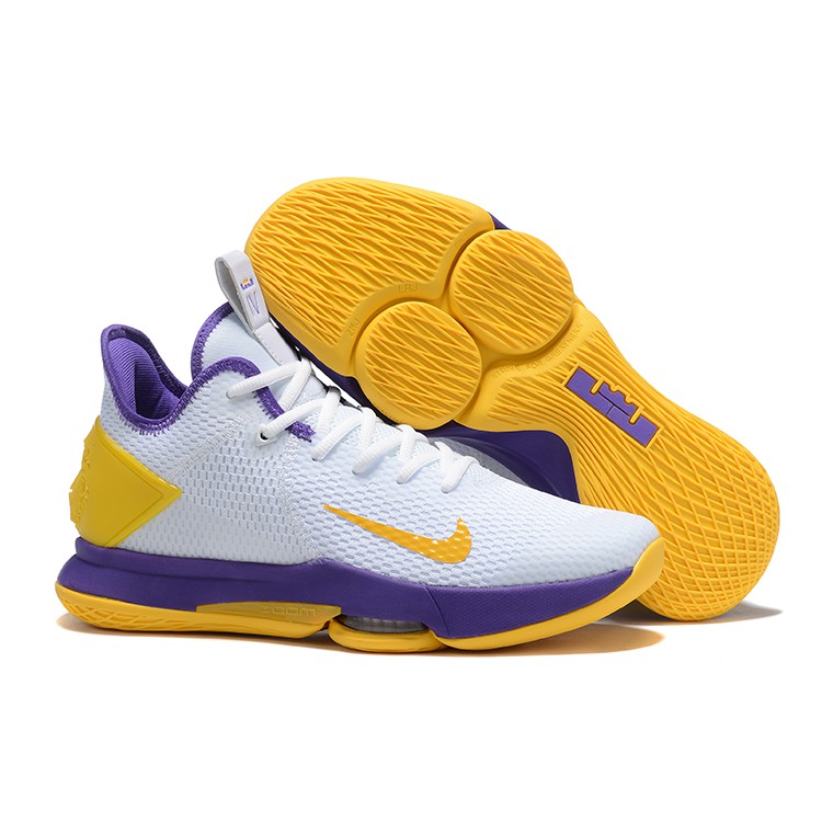 nike lebron witness iv lakers