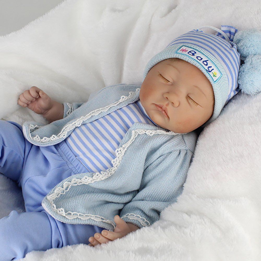 newborn silicone baby boy
