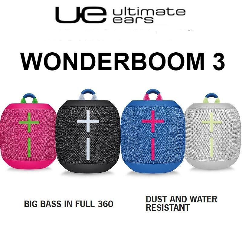 Ultimate Ears WONDERBOOM 3 Portable Bluetooth Speaker