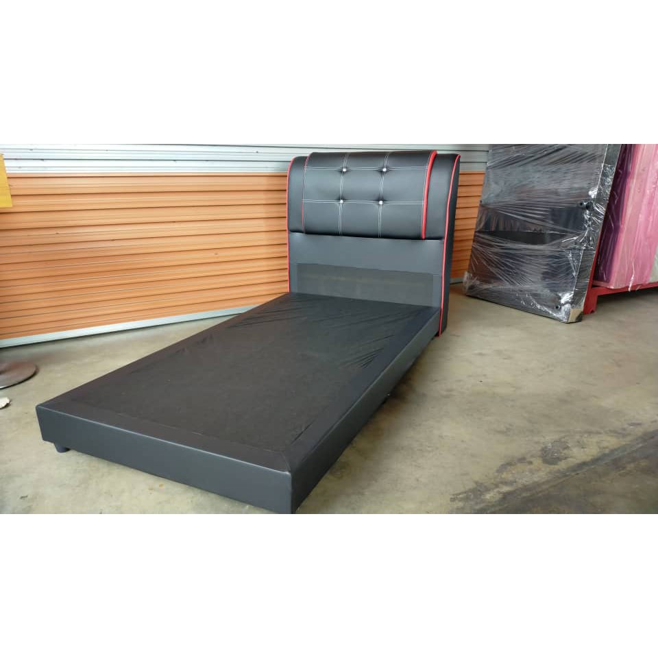 Super Single Bed Frame Katil Super Single | Shopee Malaysia