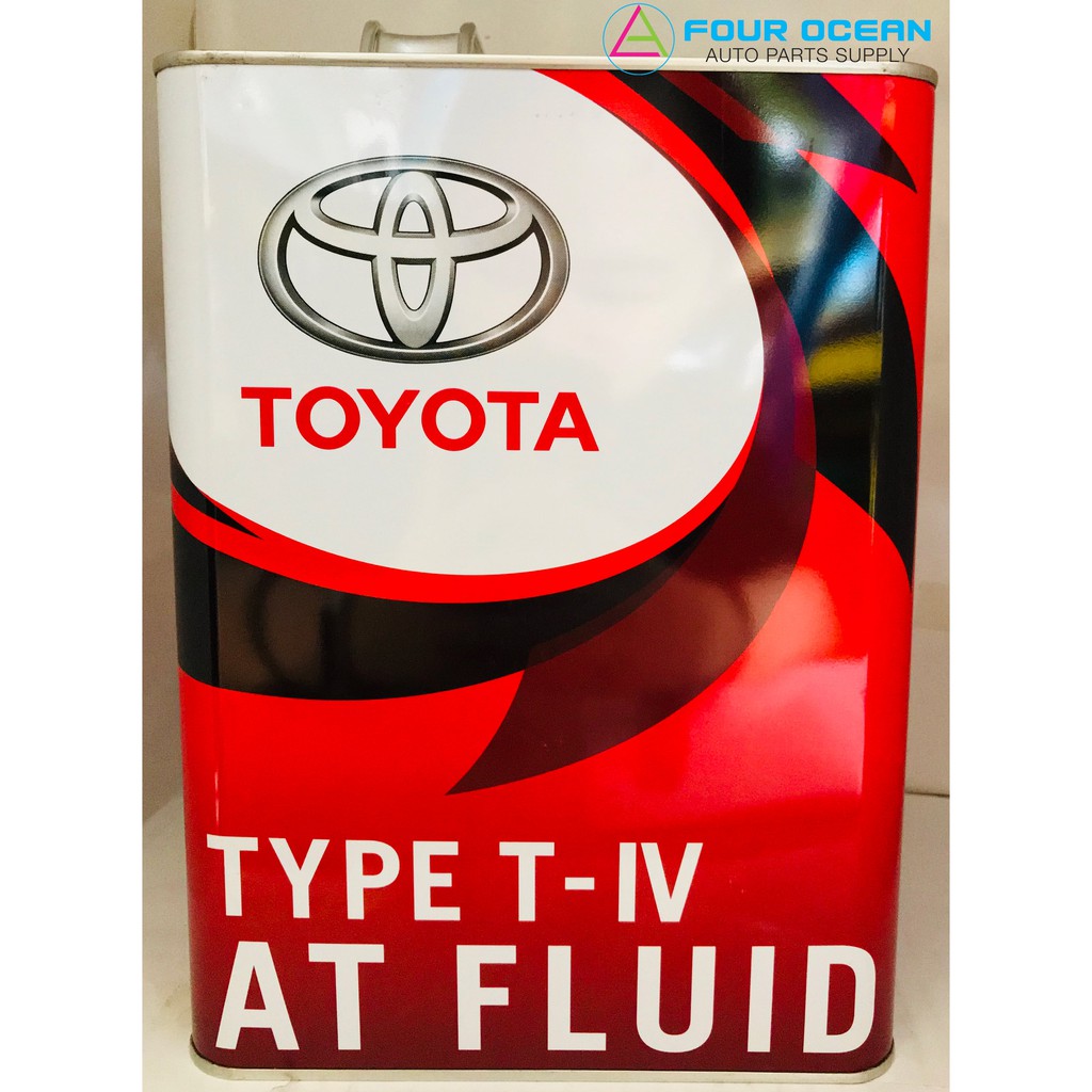 Toyota AUTO TRANSMISSION FLUID (ATF) Type TIV Gear Oil 4L Shopee