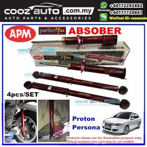 Proton Persona Old 2007 2015 Apm Performax Sport Absorber Suspension Shopee Malaysia