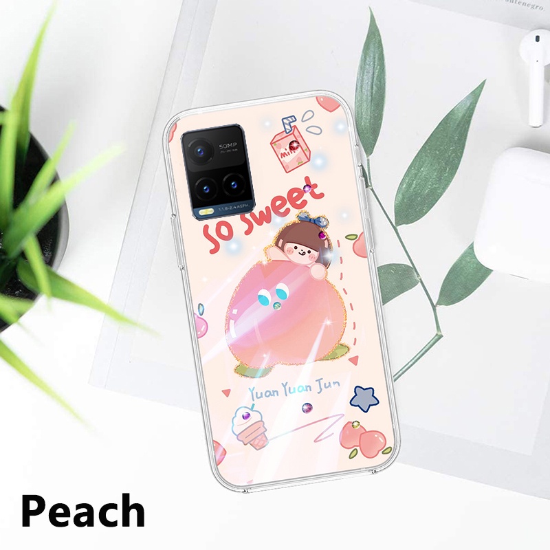 Cute Cartoon Phone Case Vivo Y33 Y21 Y21s Soft Case Vivo Y21 Y21s Y33 Back Cover Fashion Cat And Rabbit Silicone Shopee Malaysia