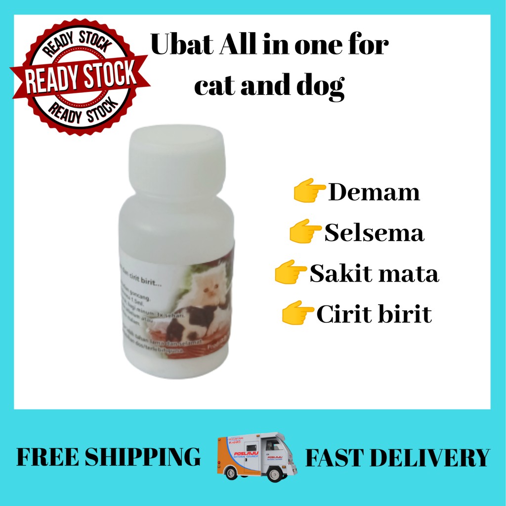 Free Picagari All In One Cat Dog Ubat Demam Untuk Kucing Dan Anjing Antibiotic Ternakan Ubat Selsema Cirit Kucing Shopee Malaysia