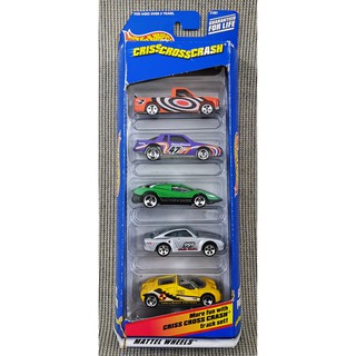 hot wheels criss cross crash 5 pack