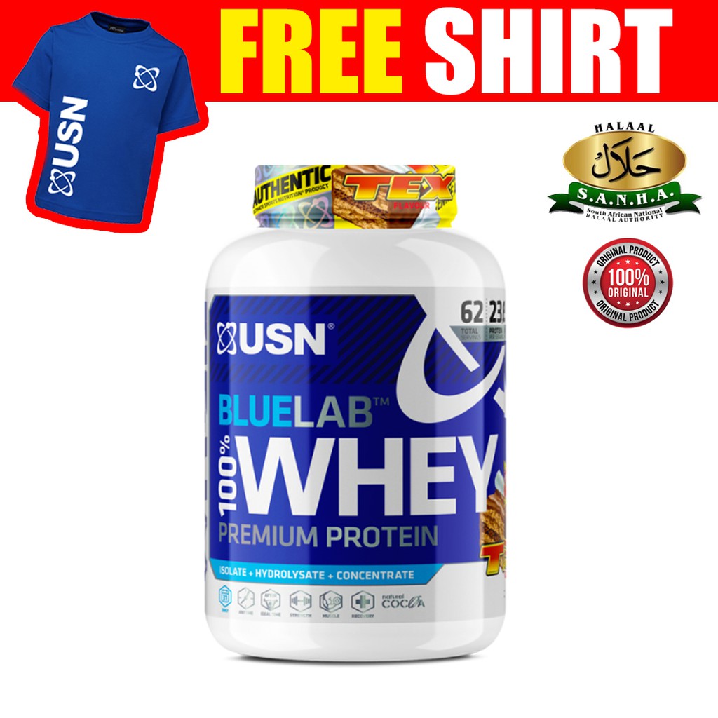 USN BlueLab 100% Whey Premium Protein Isolate + Hydrolysate ...