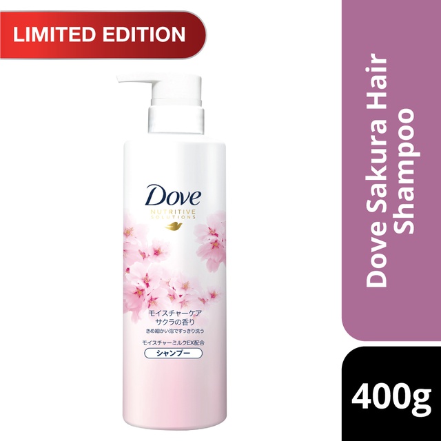 Dove Nutritive Solution Sakura Shampoo (400ml) Shopee Malaysia