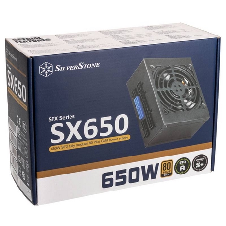 Silverstone Sx650 G V1 1 650w 80 Gold Sfx Full Modular Psu Shopee Malaysia